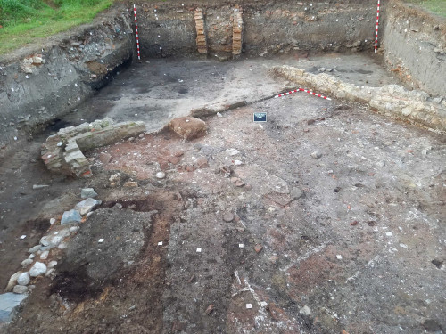 Secțiunile SXIX/14 și SXX/16 la finalul campaniei 2021 (imagine de ansamblu dinspre N).